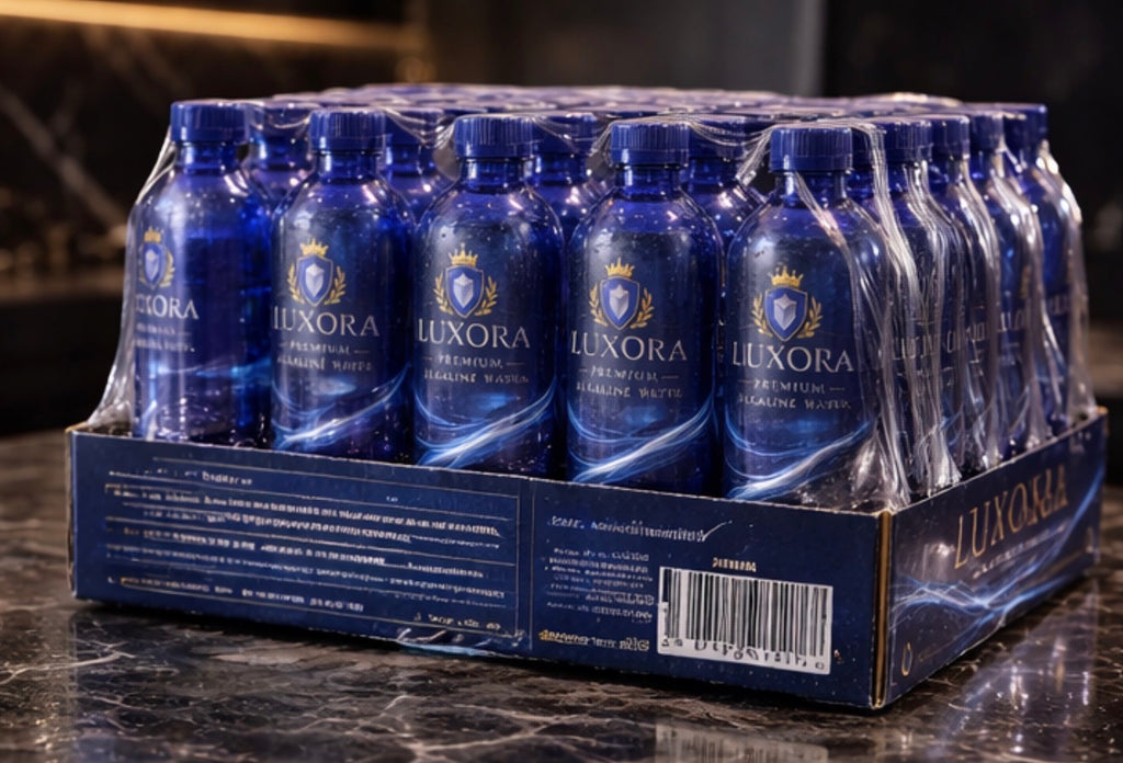 LUXORA® Premium Alkaline Water — 24 Pack